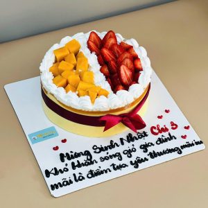 bánh sinh nhật chanh dây 16cm