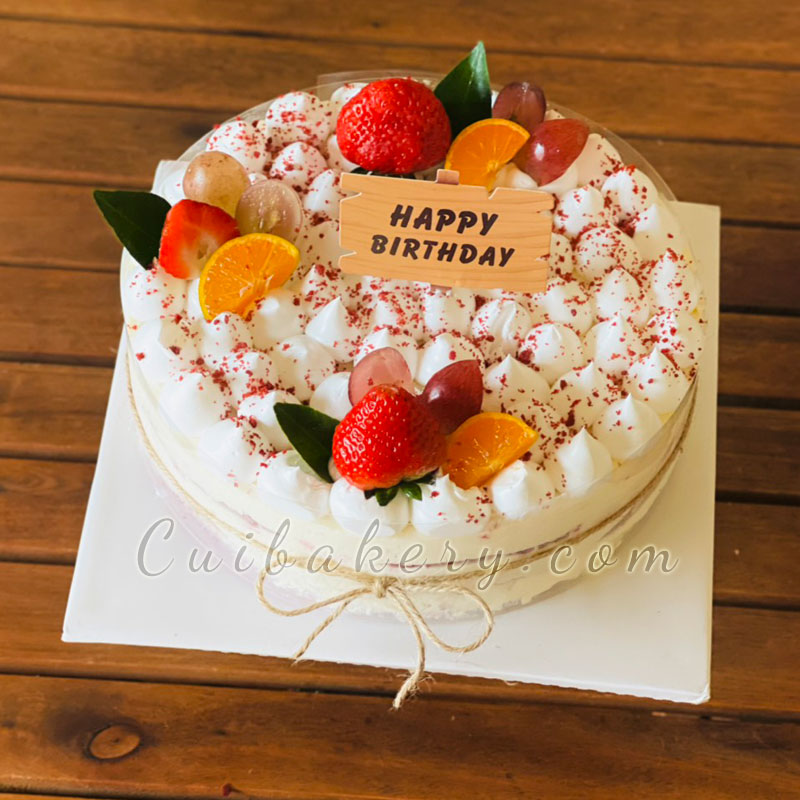 bánh sinh nhật tiramisu 16cm