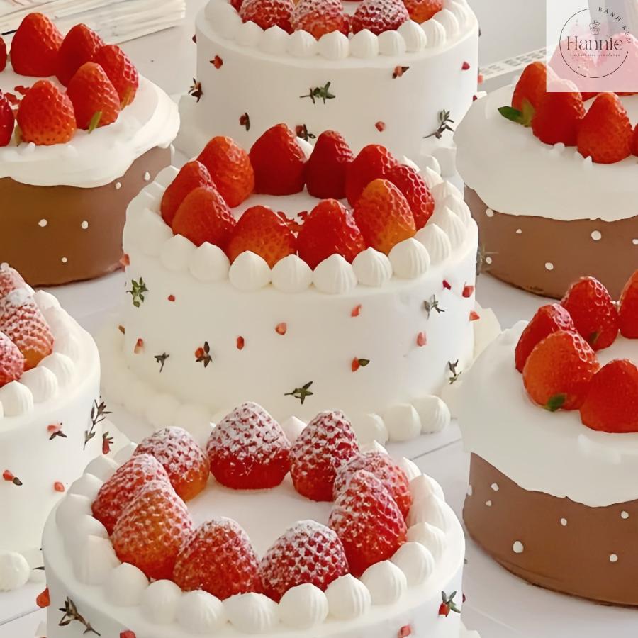 bánh sinh nhật mousse matcha 14cm