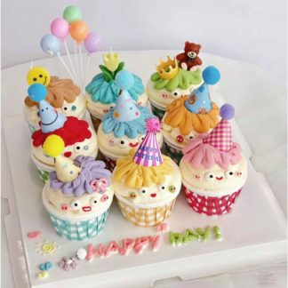set cupcake trang trí (6 cái)